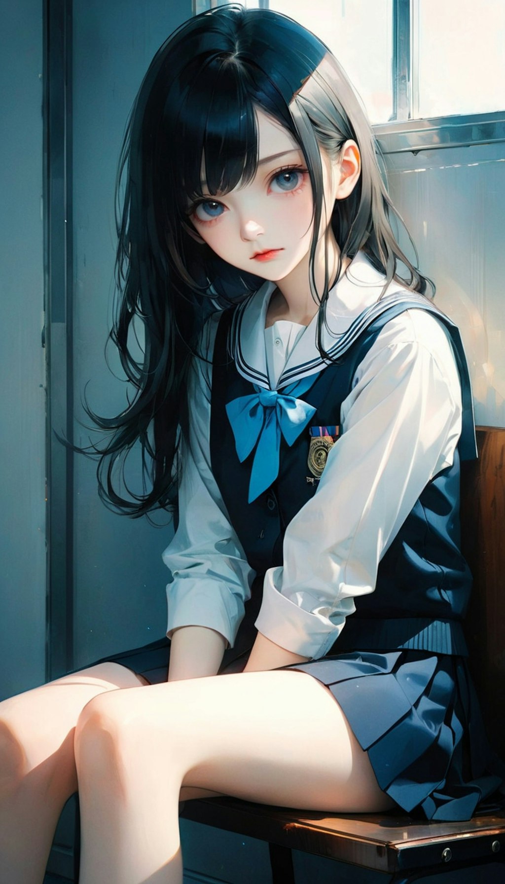 少女と