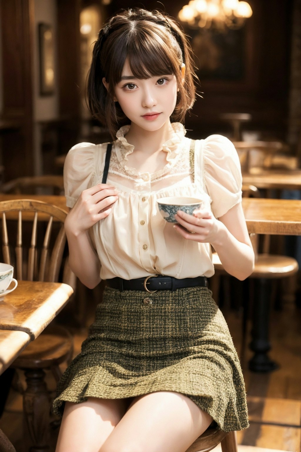 お茶です