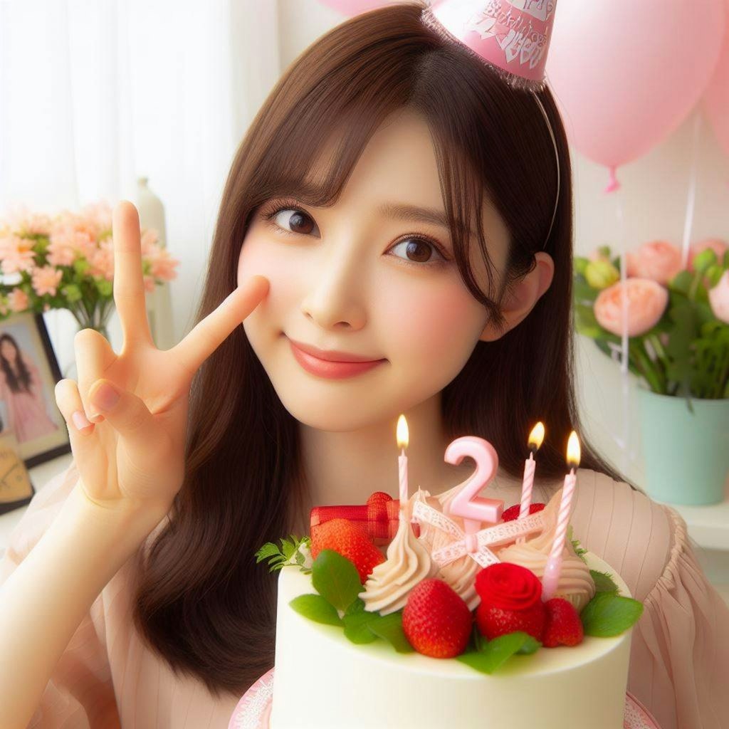 誕生日ケーキ