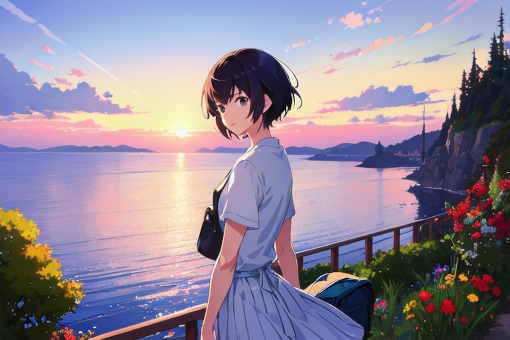 夏の海