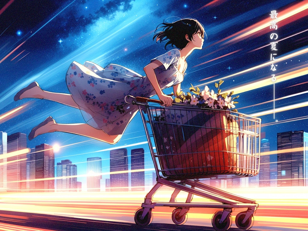 Shopping Cart Summer Festival