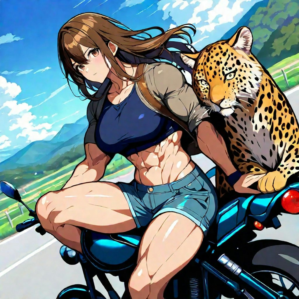 猫とバイクに乗る_PRISM