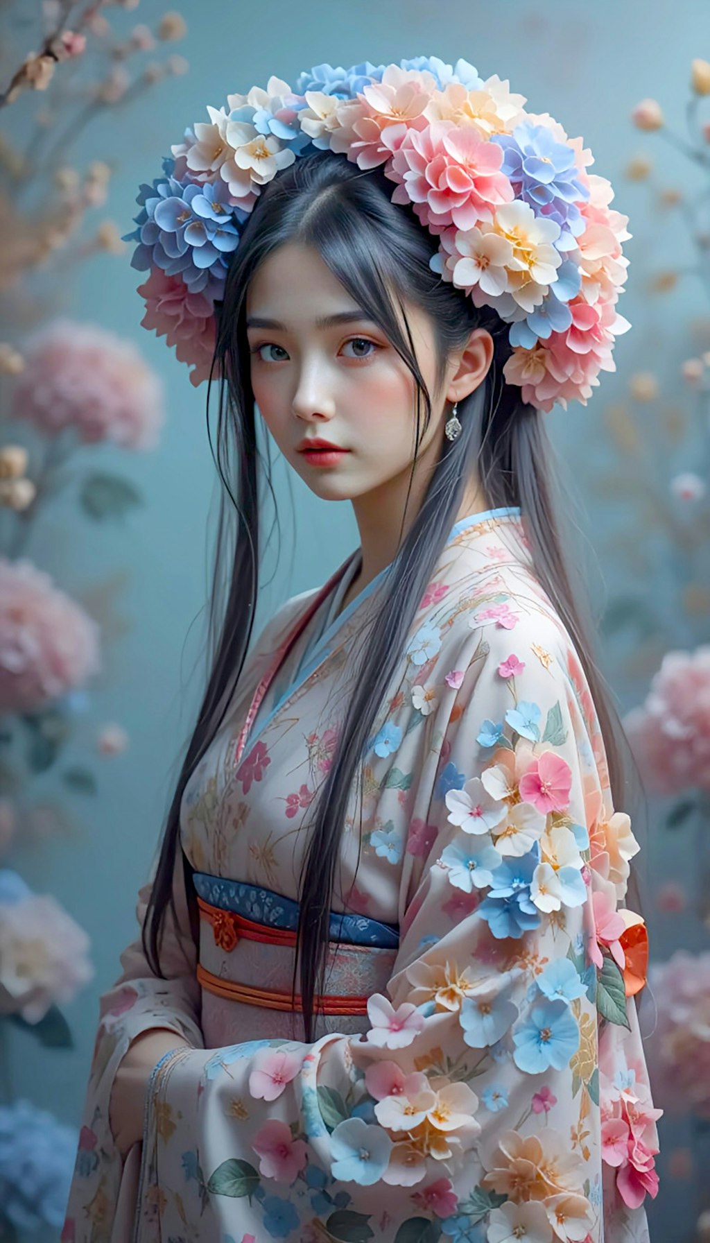 紫陽花の君