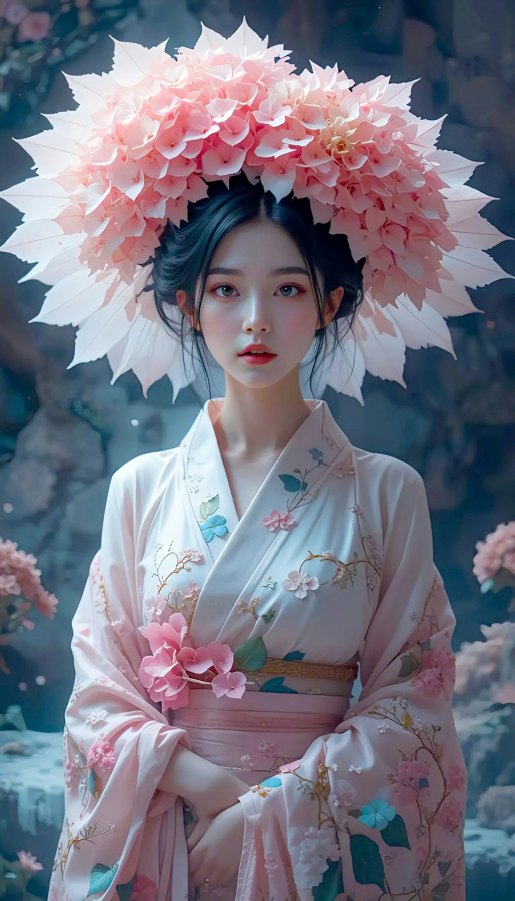 紫陽花の君