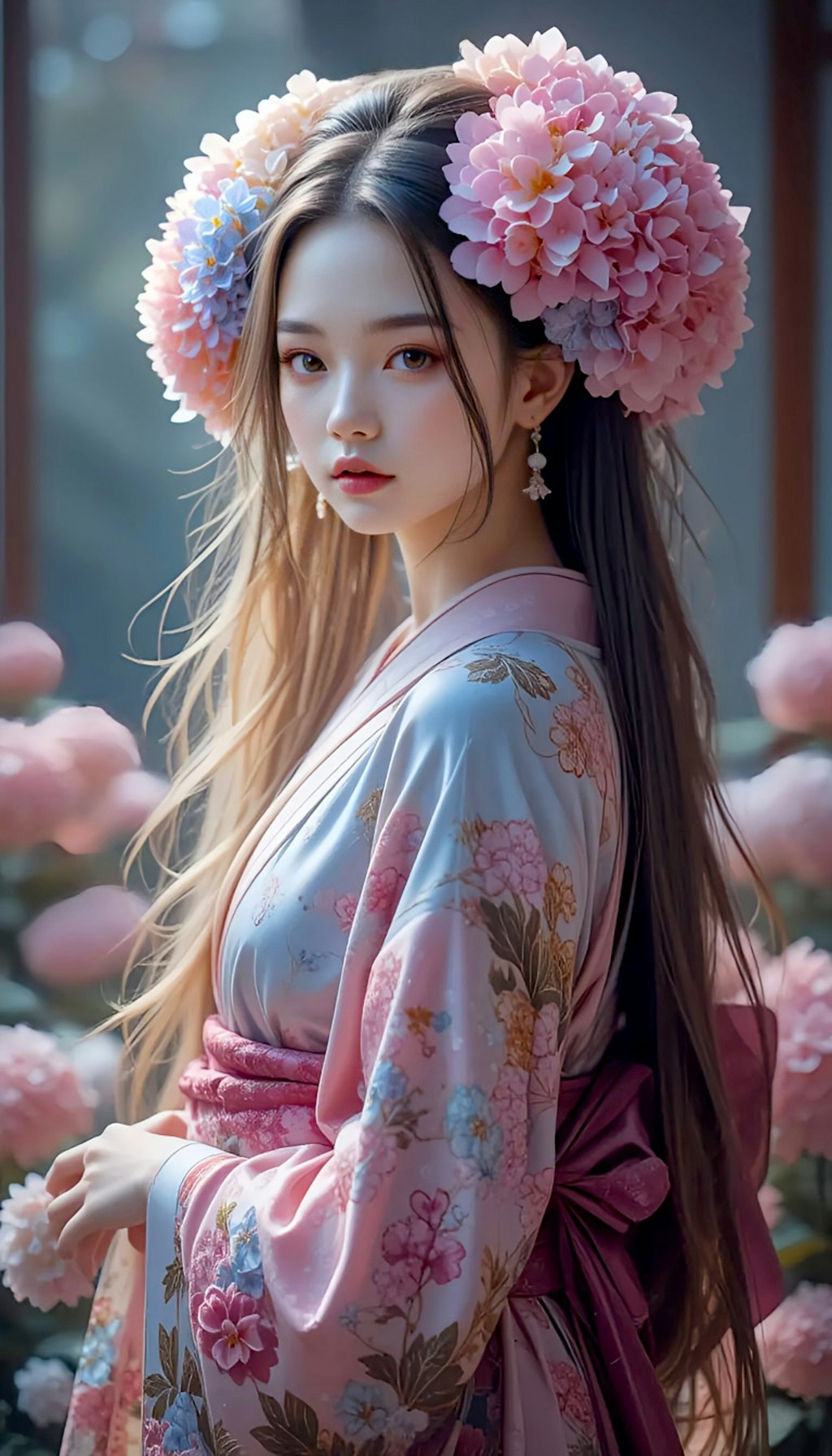 紫陽花の君