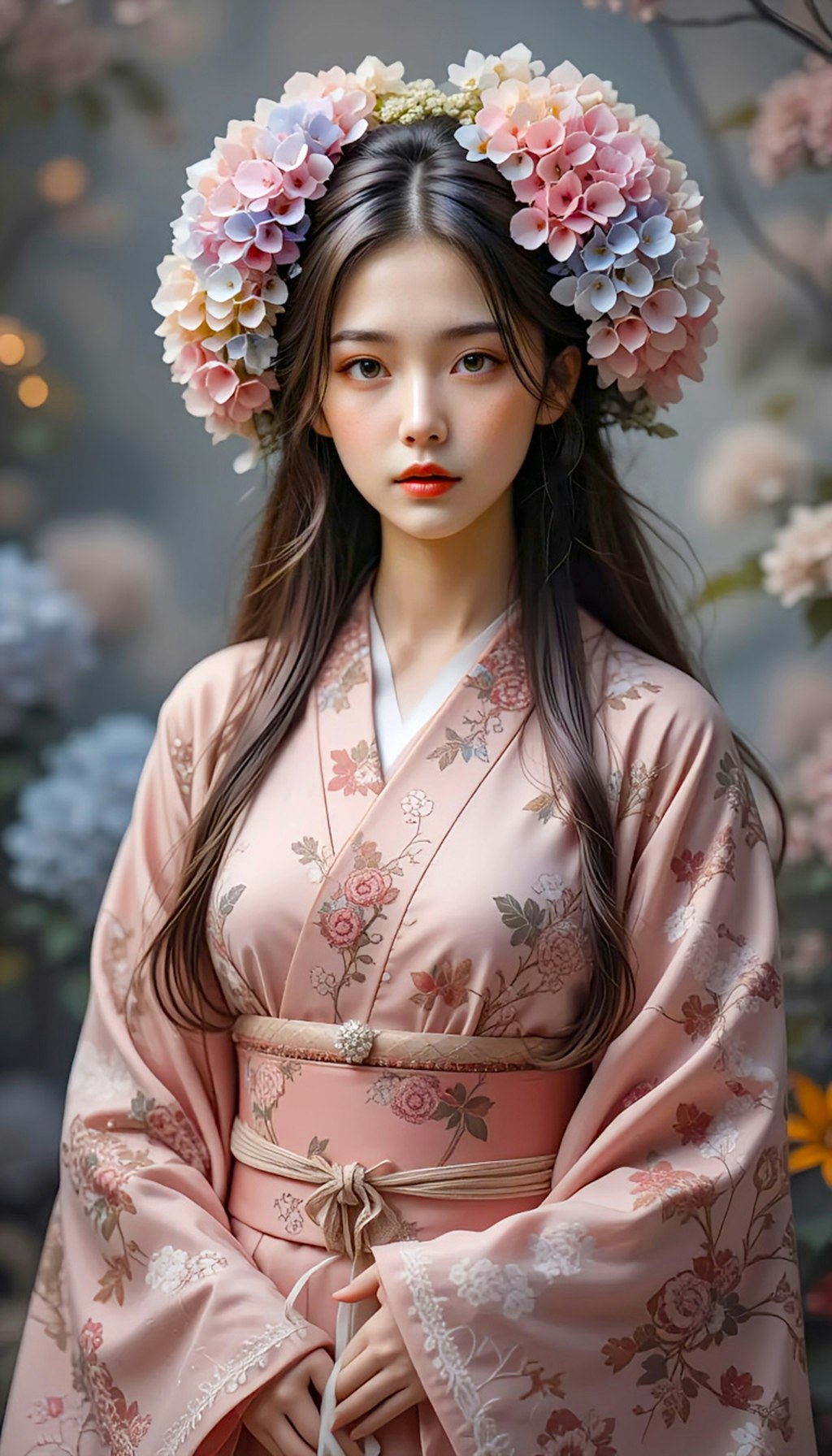 紫陽花の君