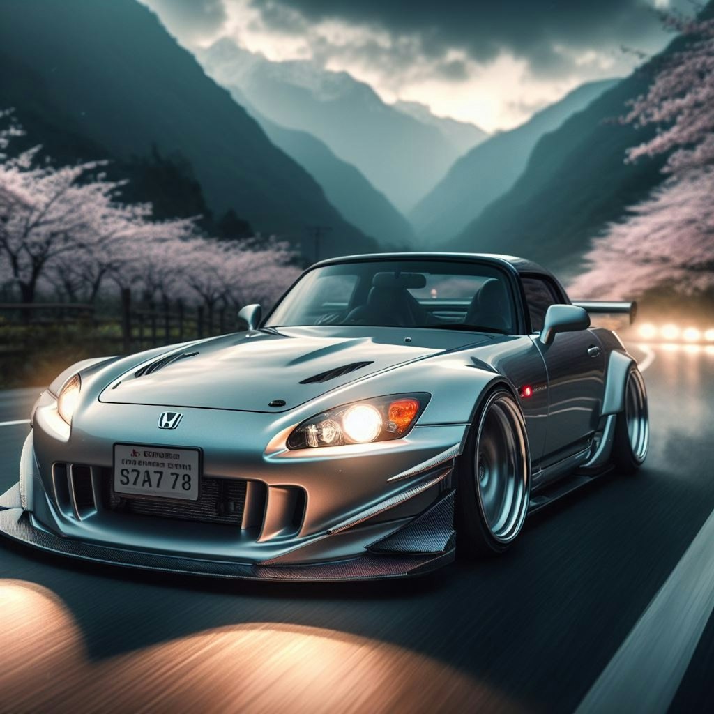 うちの愛車S2000（ただの妄想）