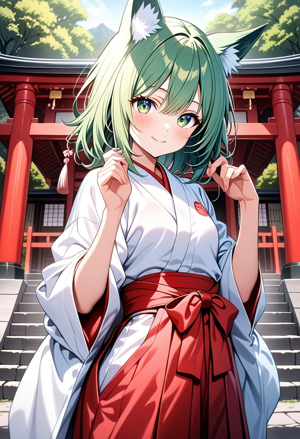うちの子名前紹介 狐巫女シリーズ
