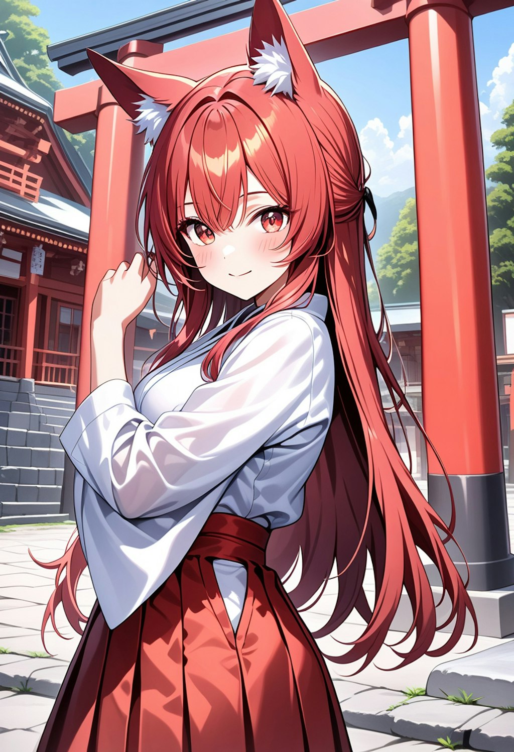 うちの子名前紹介 狐巫女シリーズ