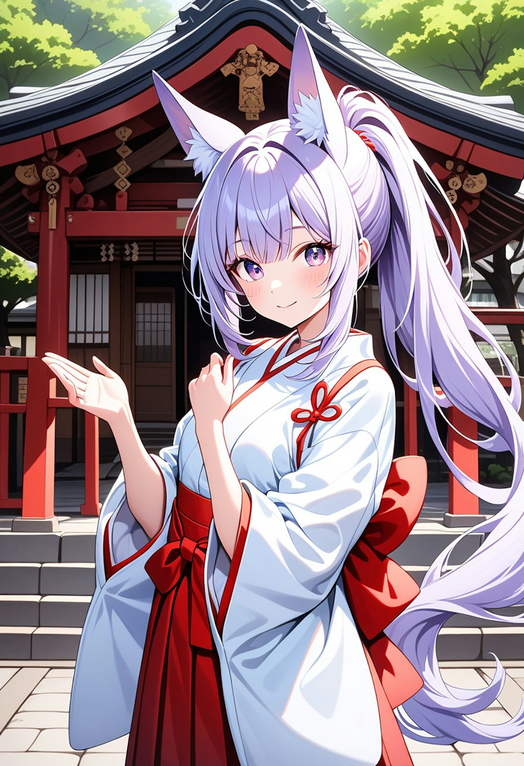 うちの子名前紹介 狐巫女シリーズ