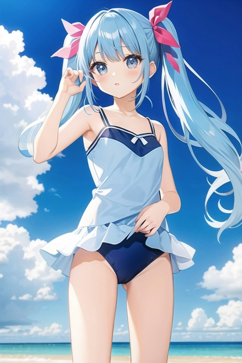 海の少女