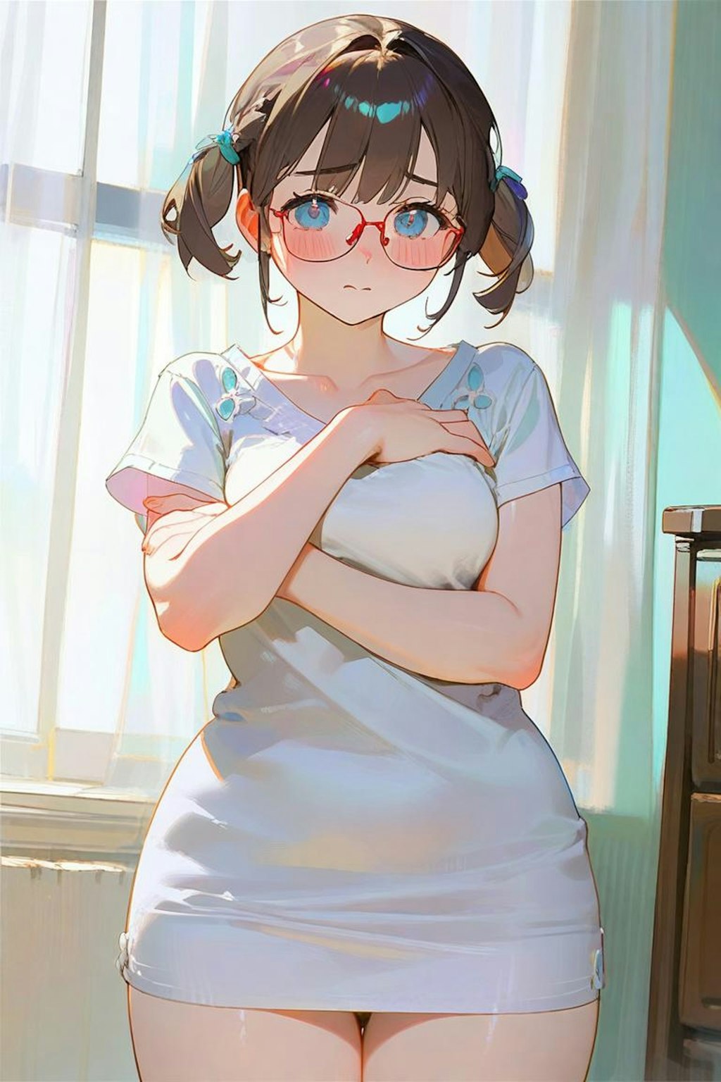 いつも嬉しそうに見るけど…そんないいものじゃないから…恥ずかしいよ…
