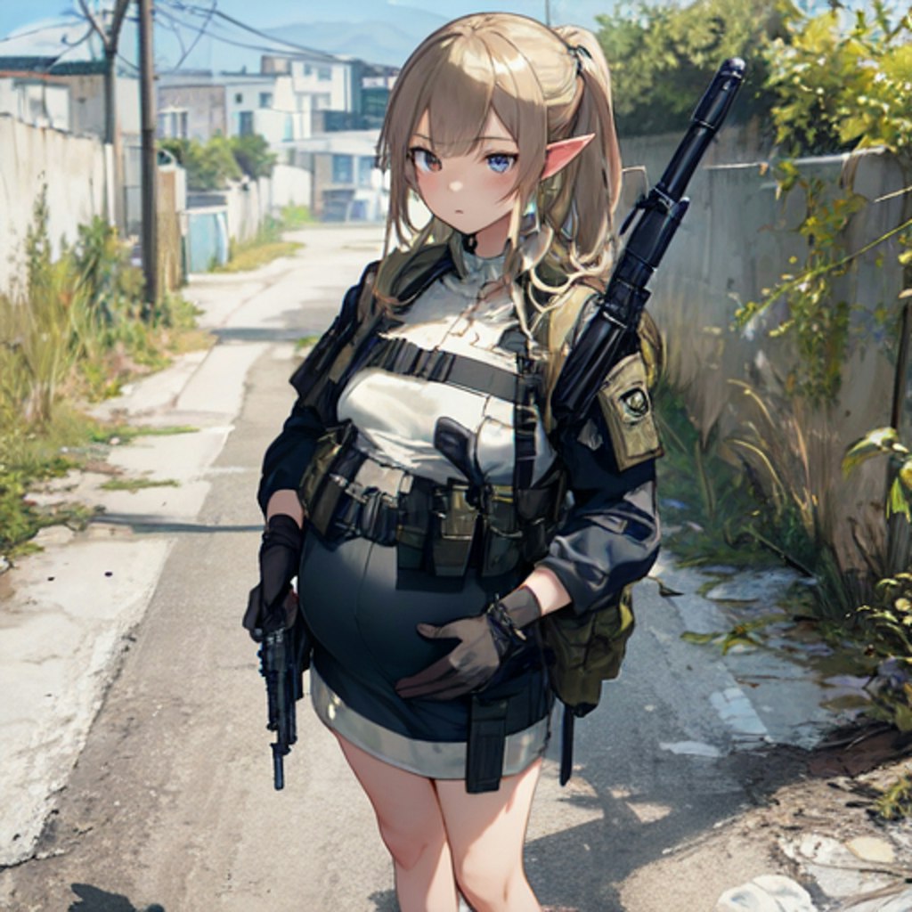 戦闘妊娠少女２０６