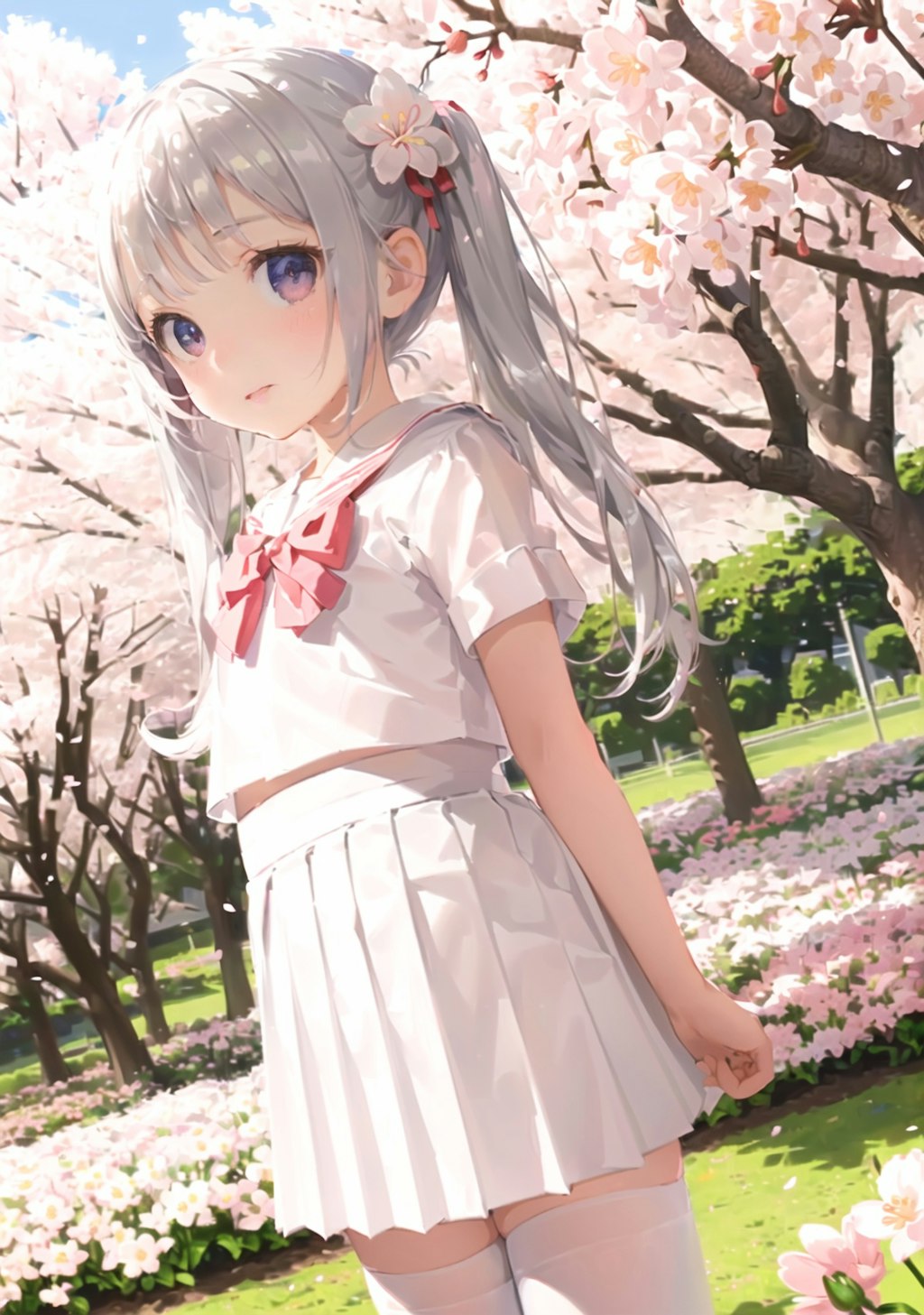 花×桜