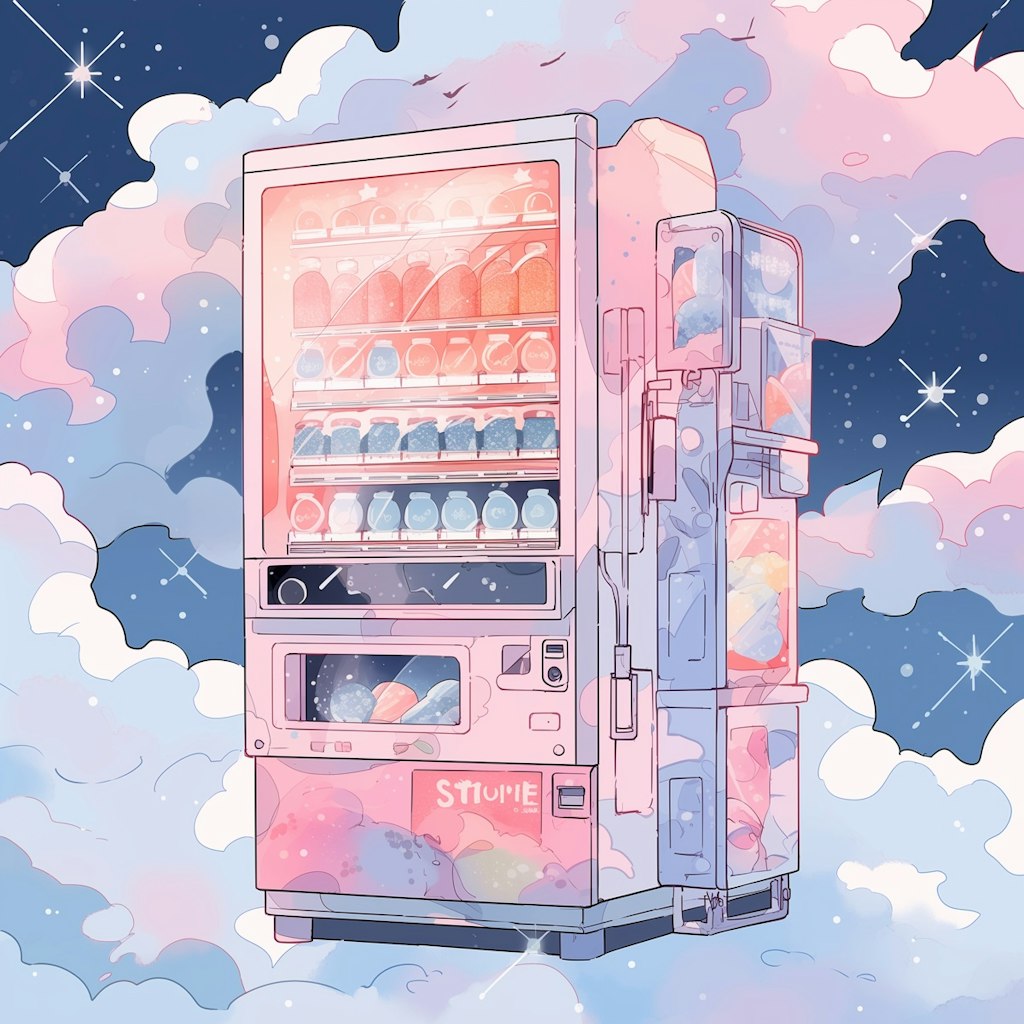 きらきら自販機～～