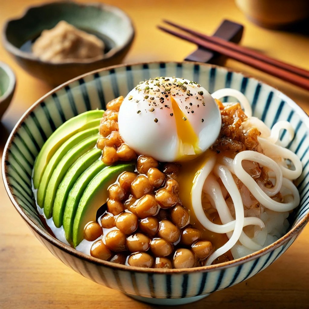 納豆アボカド丼~ｲﾀﾀﾞｷﾏｰｯｽ!!!~