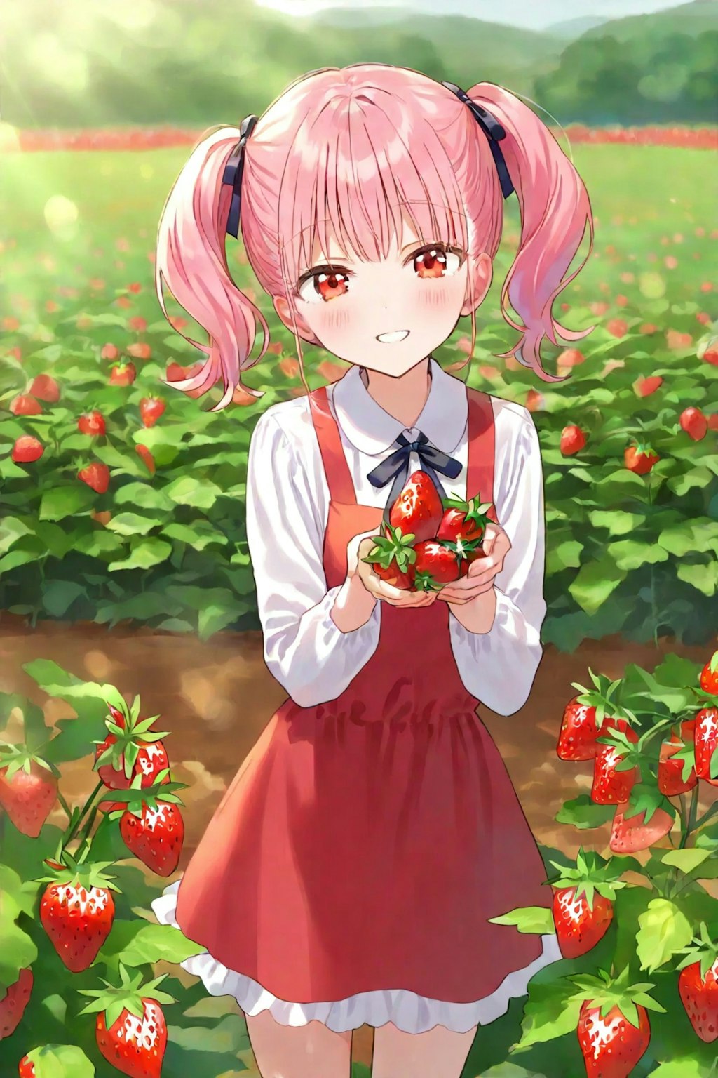 苺が採れたよ🍓