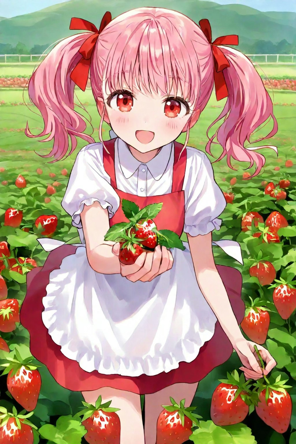 苺が採れたよ🍓