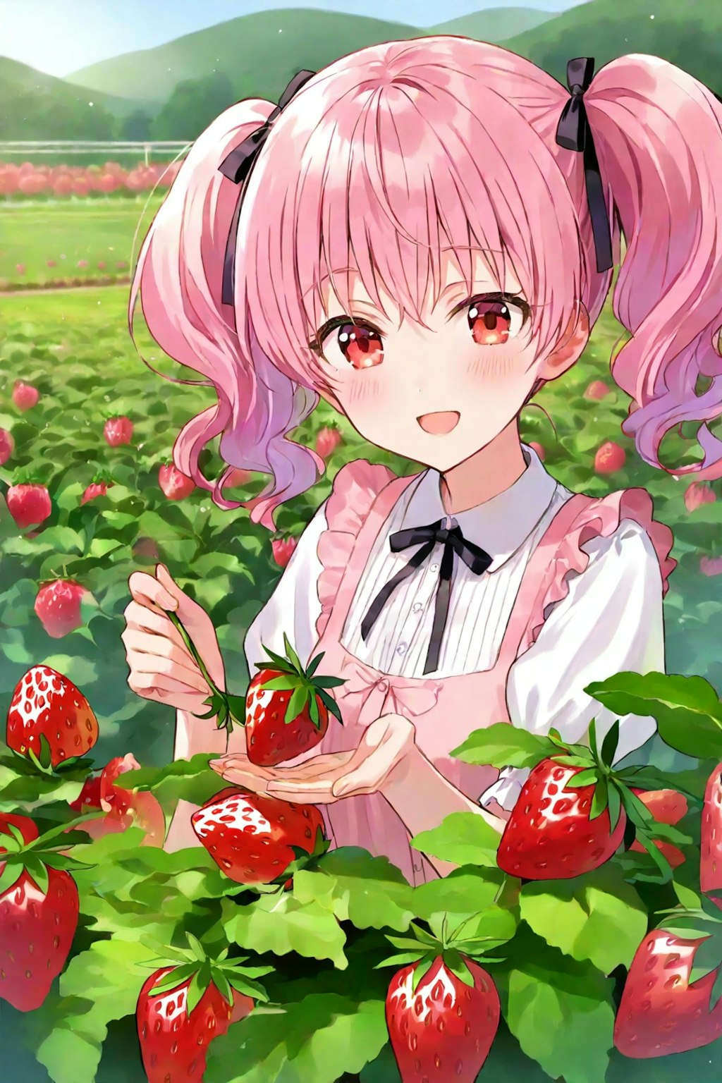 苺が採れたよ🍓