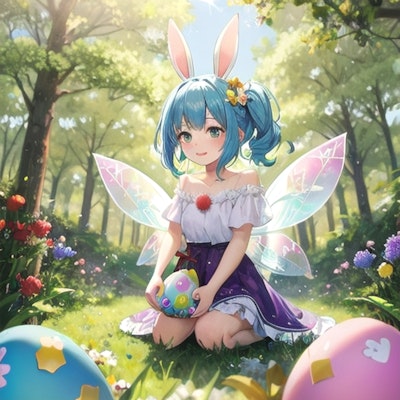 Fairy  with egg