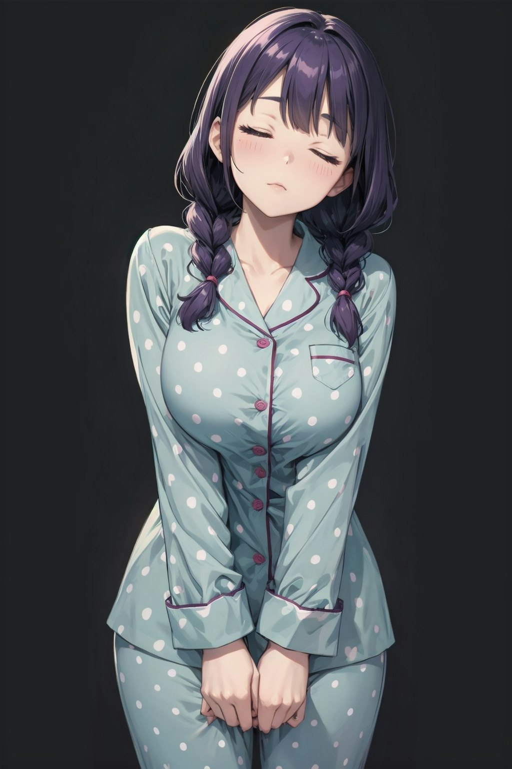 眠い女の子