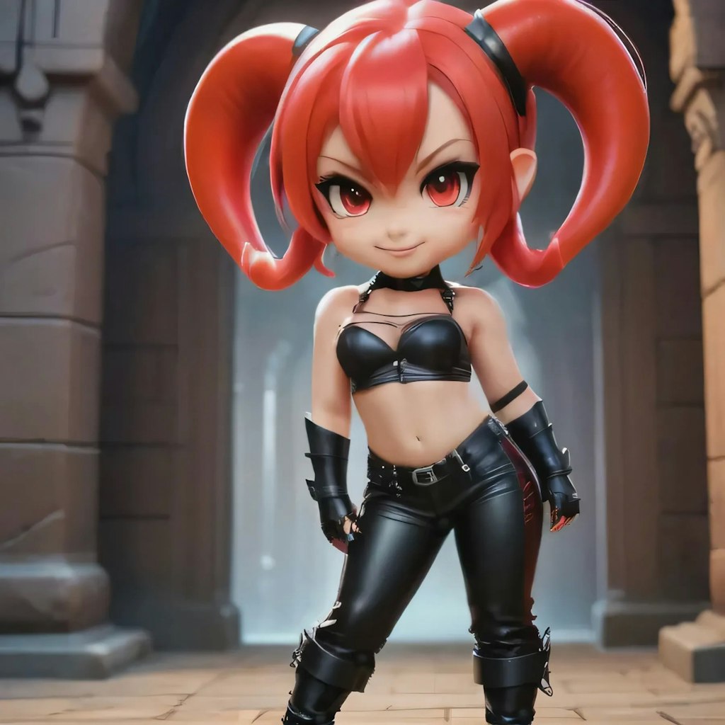 Chibi succubus