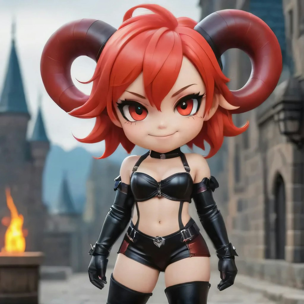 Chibi succubus