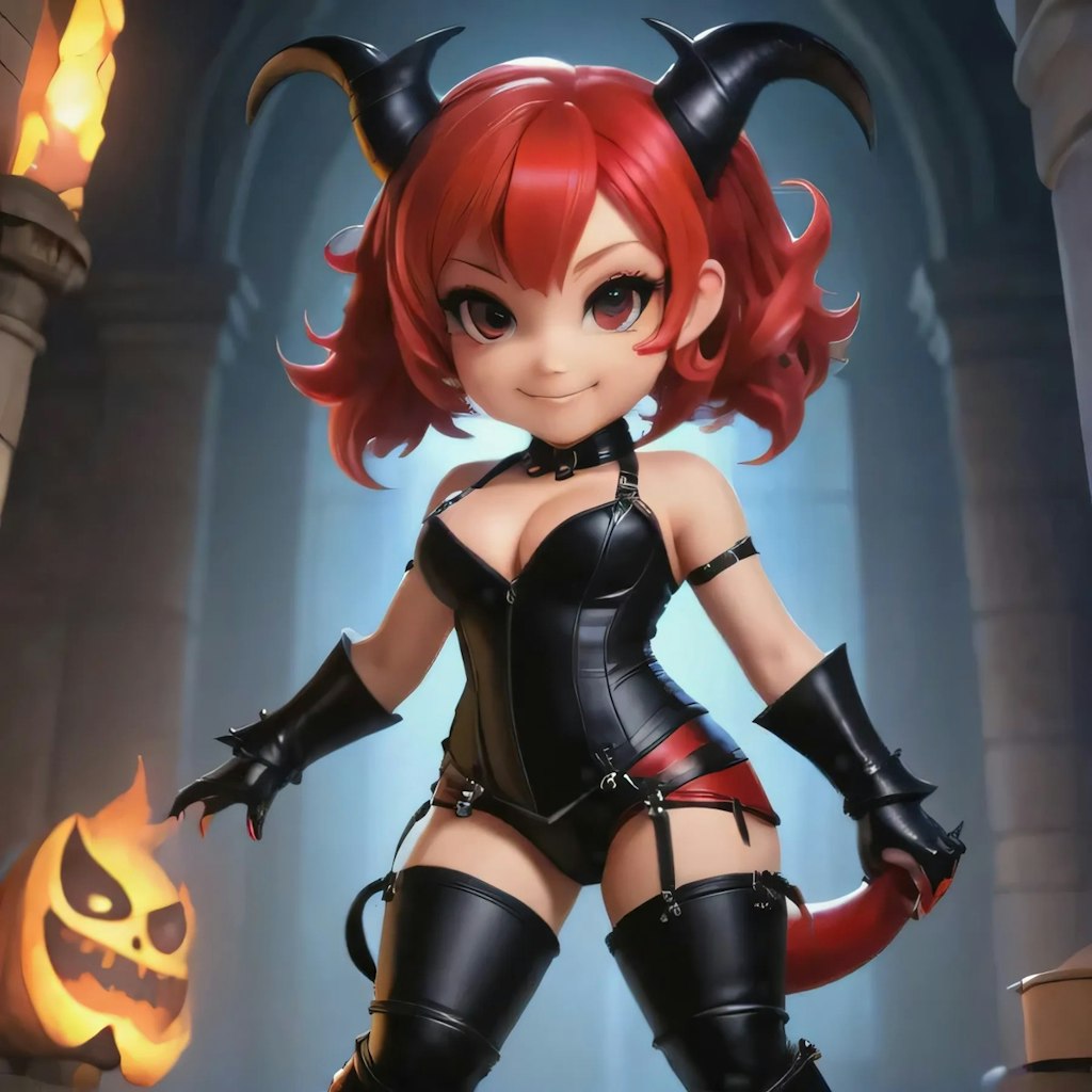 Chibi succubus