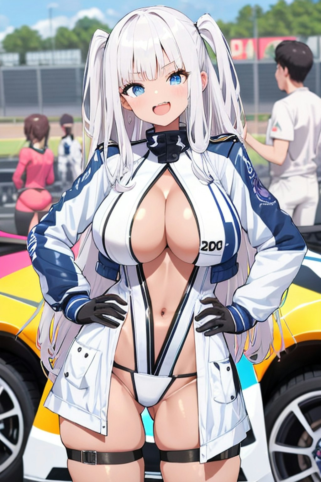 Grid Girl #AQUA