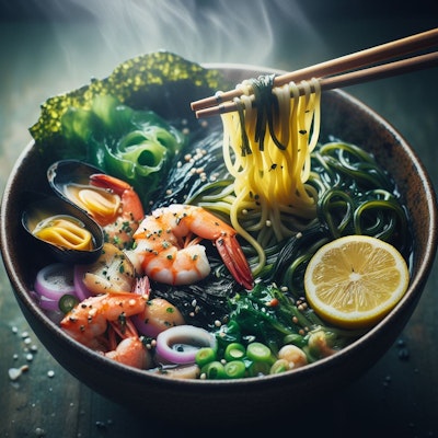 海苔seafood noodle
