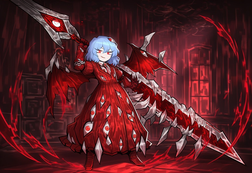 東方　レミリア・スカーレット　ロボトミー　ミミック　装備