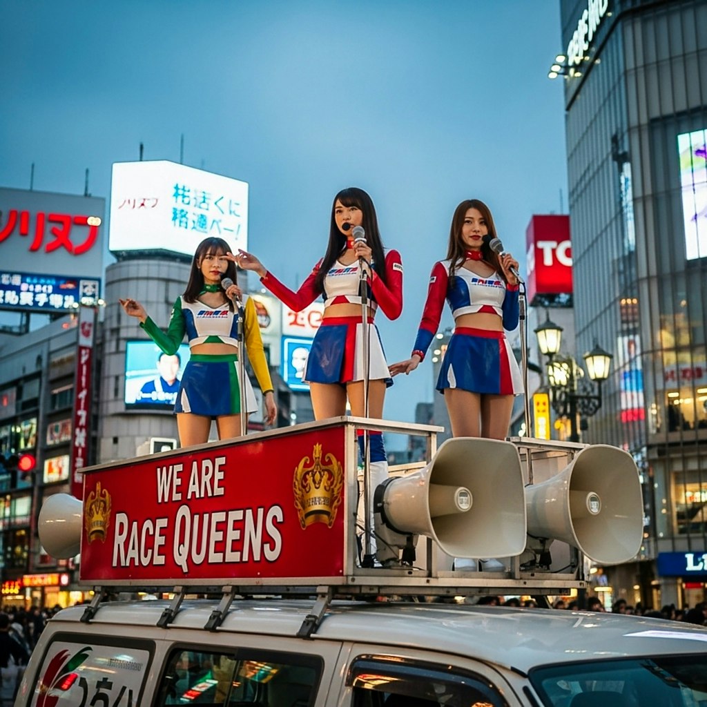 私たちはレースクイーンだ！