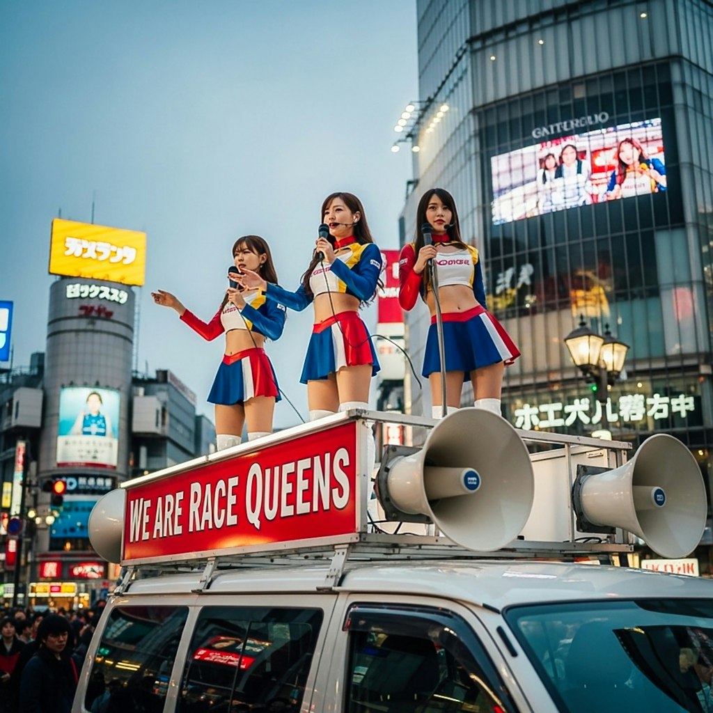 私たちはレースクイーンだ！