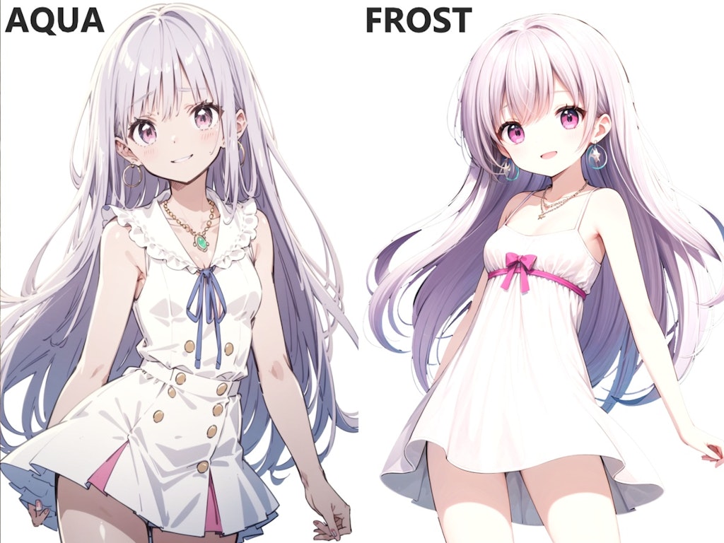 『AQUA』『FROST』比較