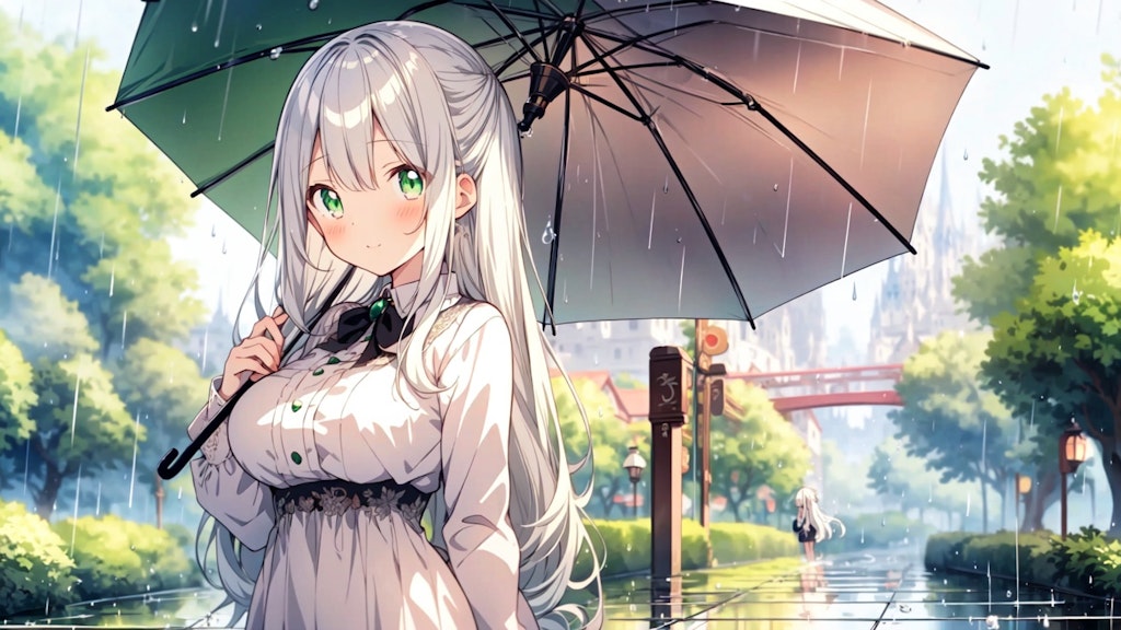 雨の続き日には