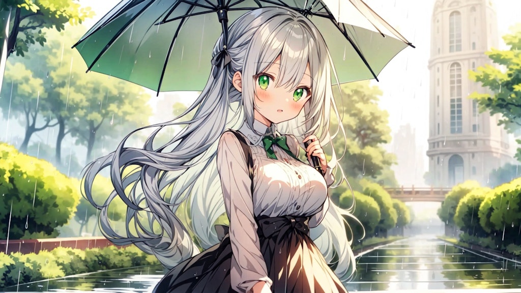 雨の続き日には