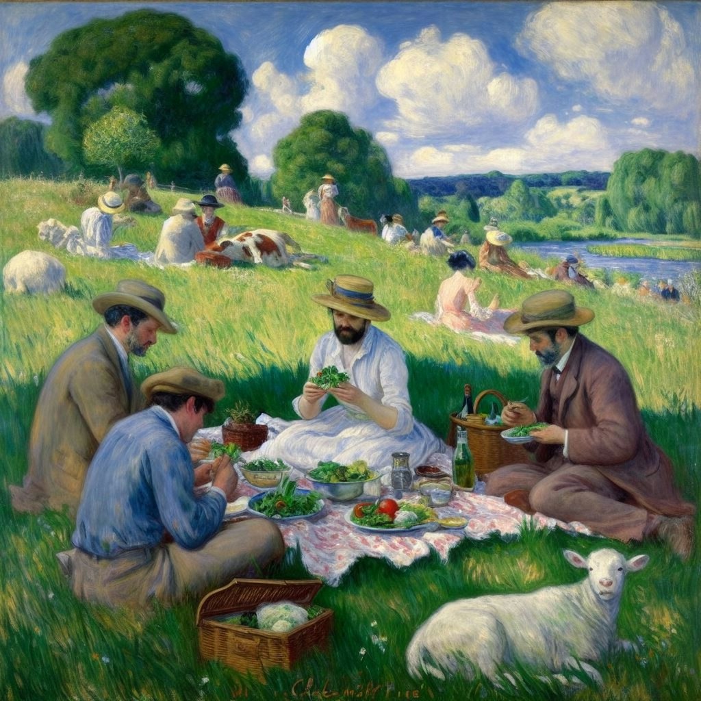 エドゥアール・マネ「草上の昼食」