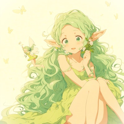 緑の妖精さんと緑の妖精さん