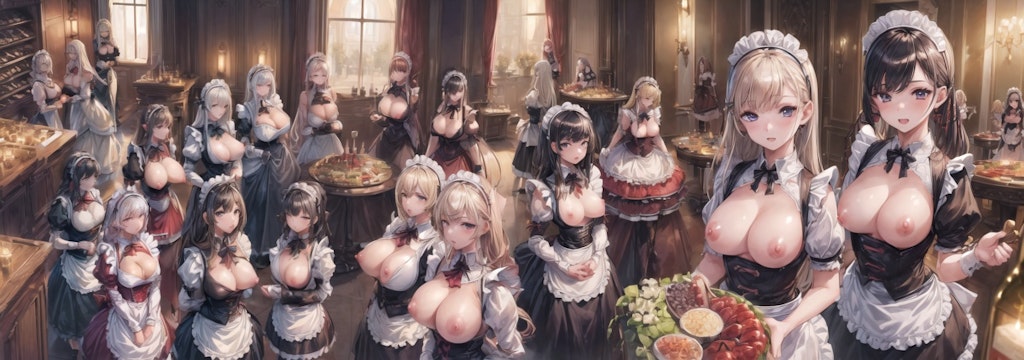 boobs maid party