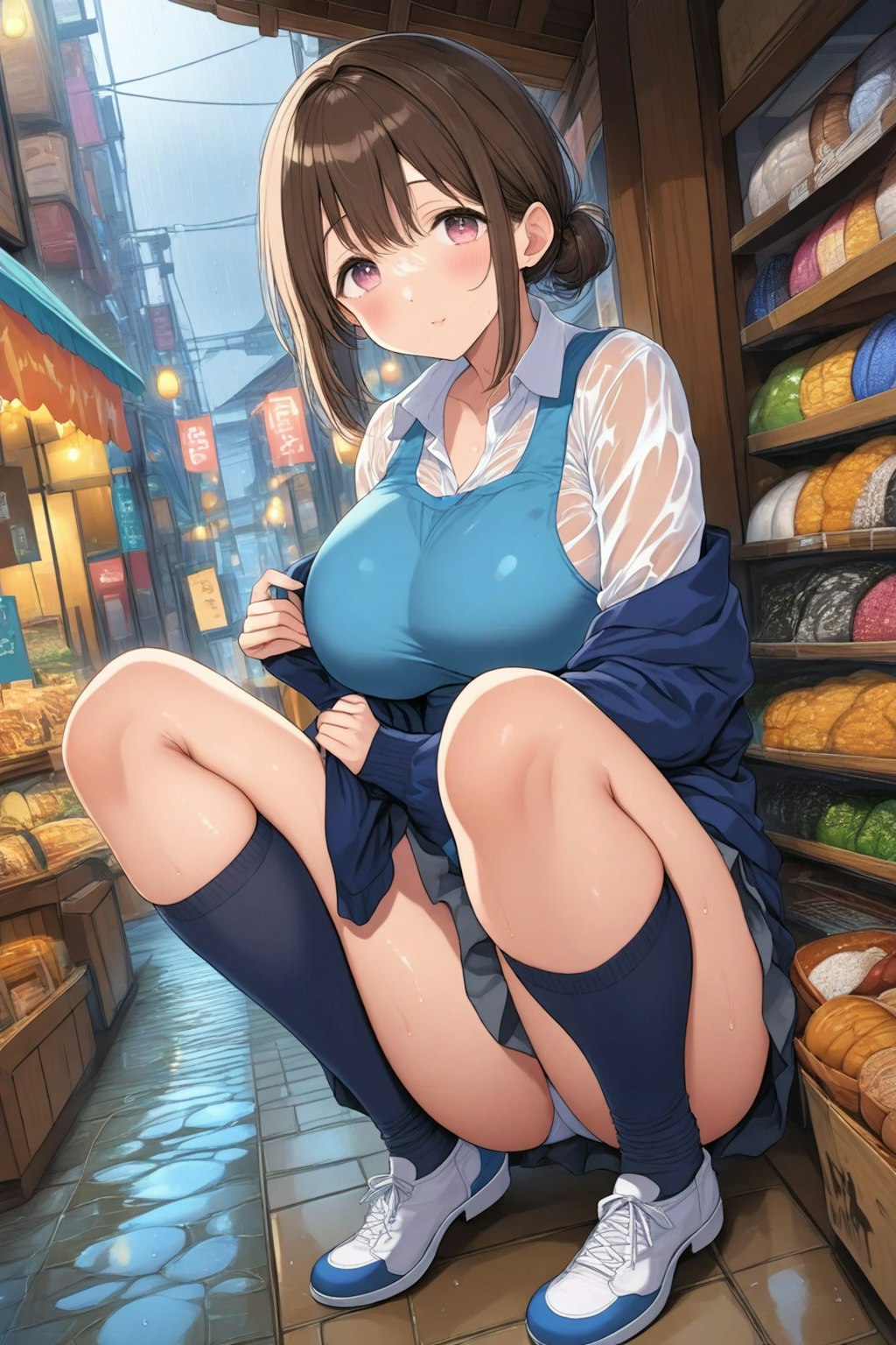 びしょびしょ美少女