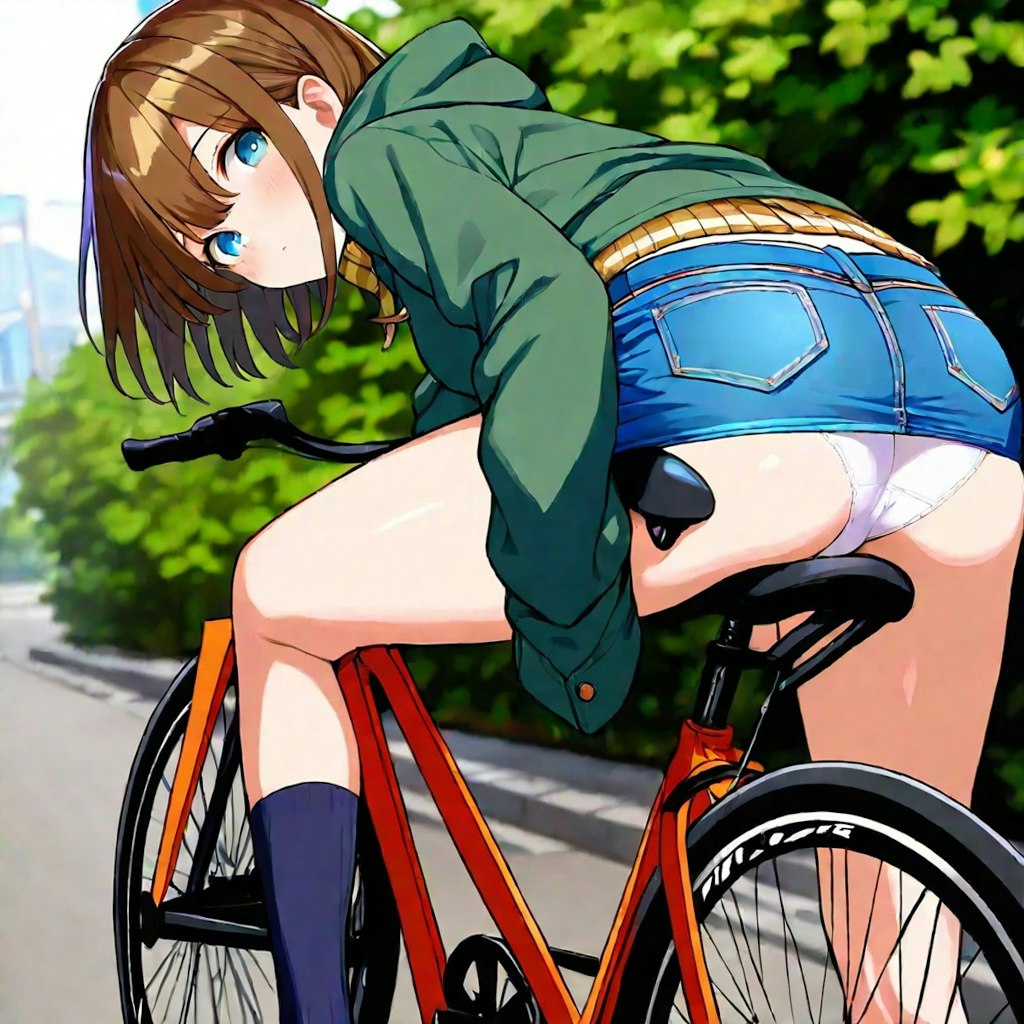 デニミニで自転車_PRISM