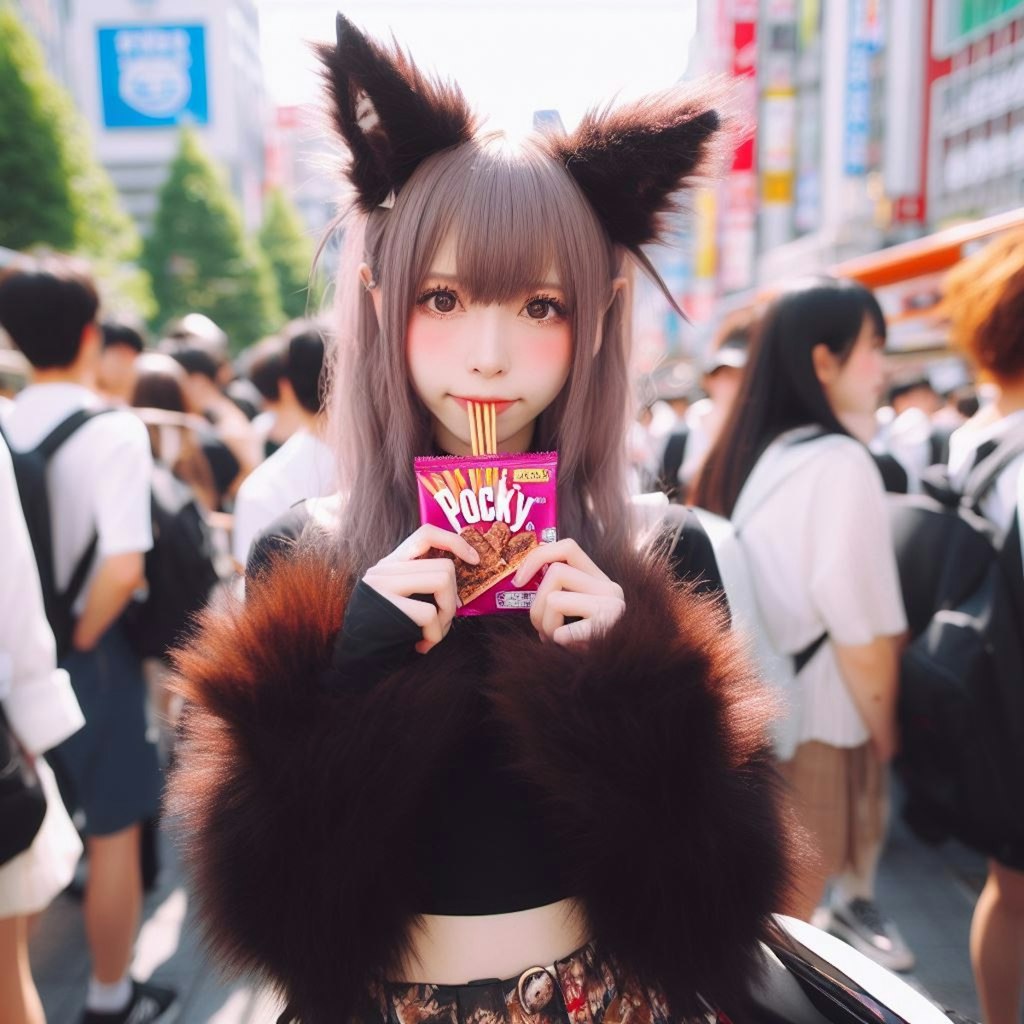 ポッキー🐺フォト