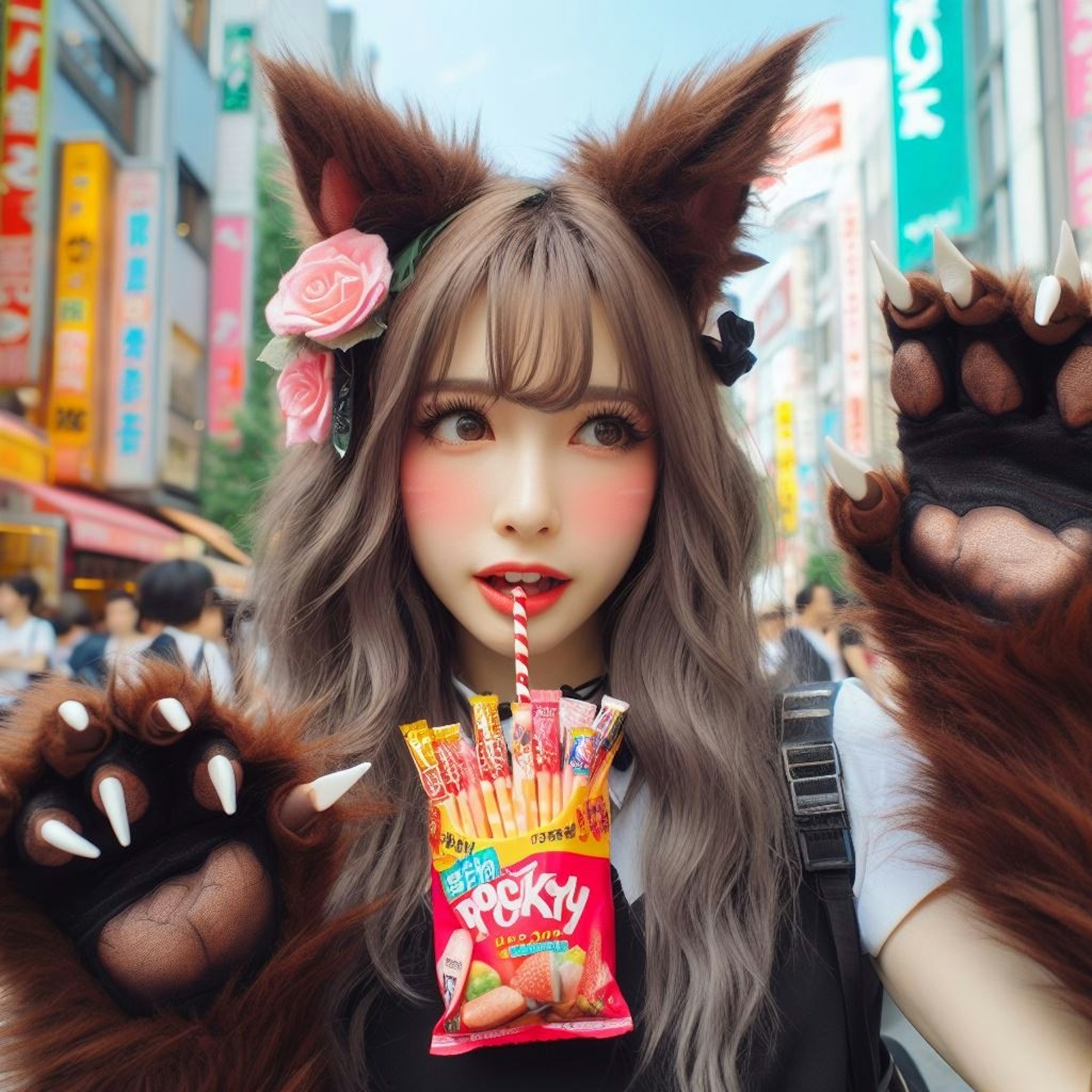 ポッキー🐺フォト