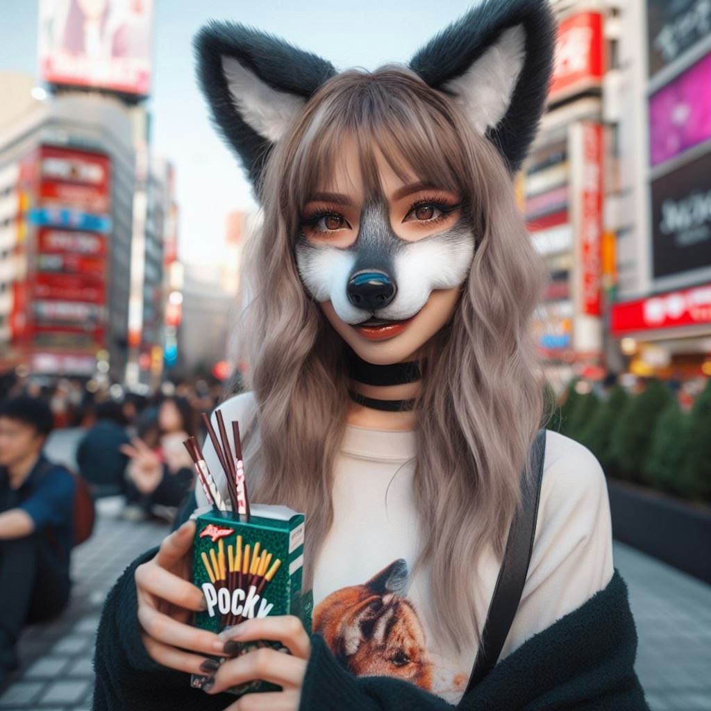 ポッキー🐺フォト