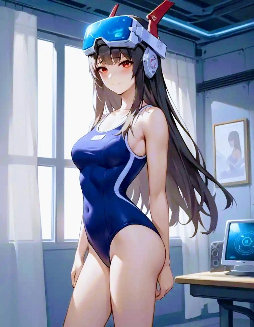 VRゴーグル装着ししょちゃんちちぷいちゃん