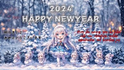 2024 HAPPY NEWYEAR