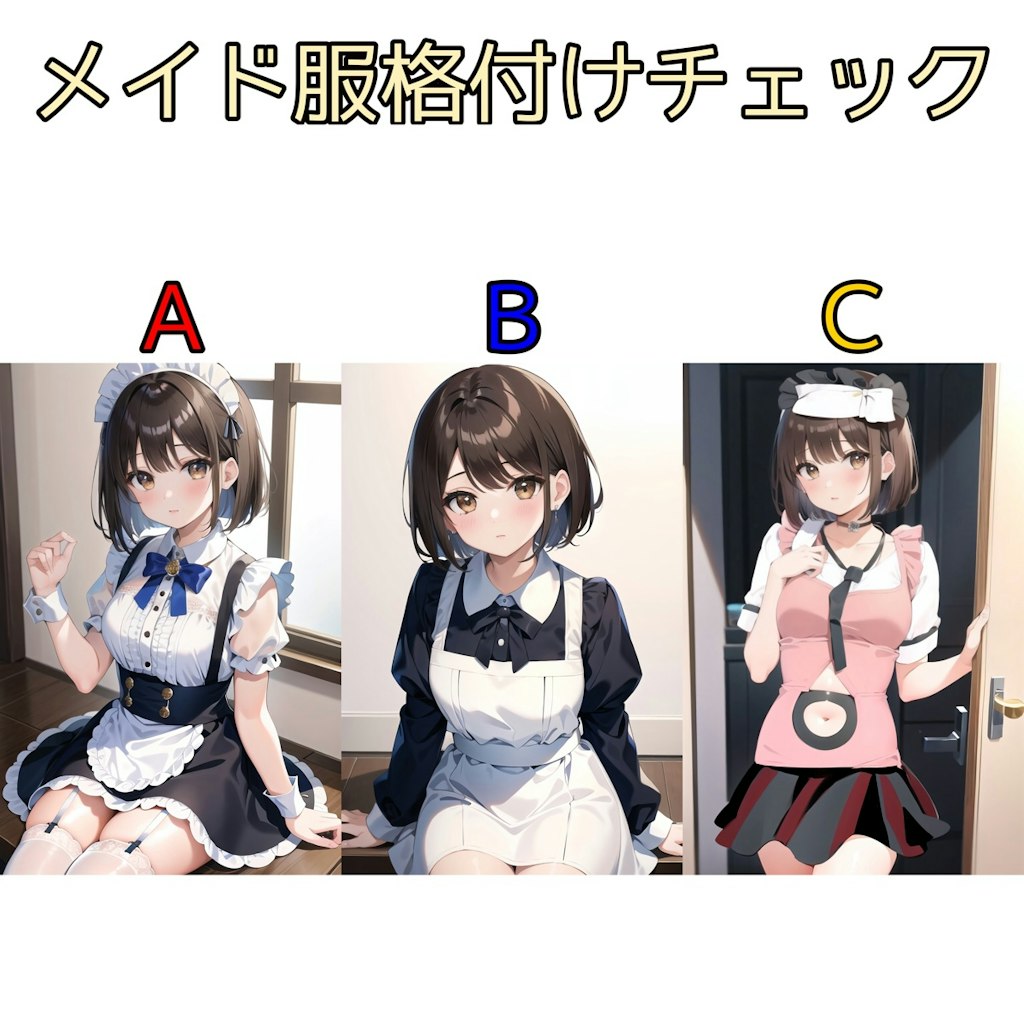 メイド服格付けチェック