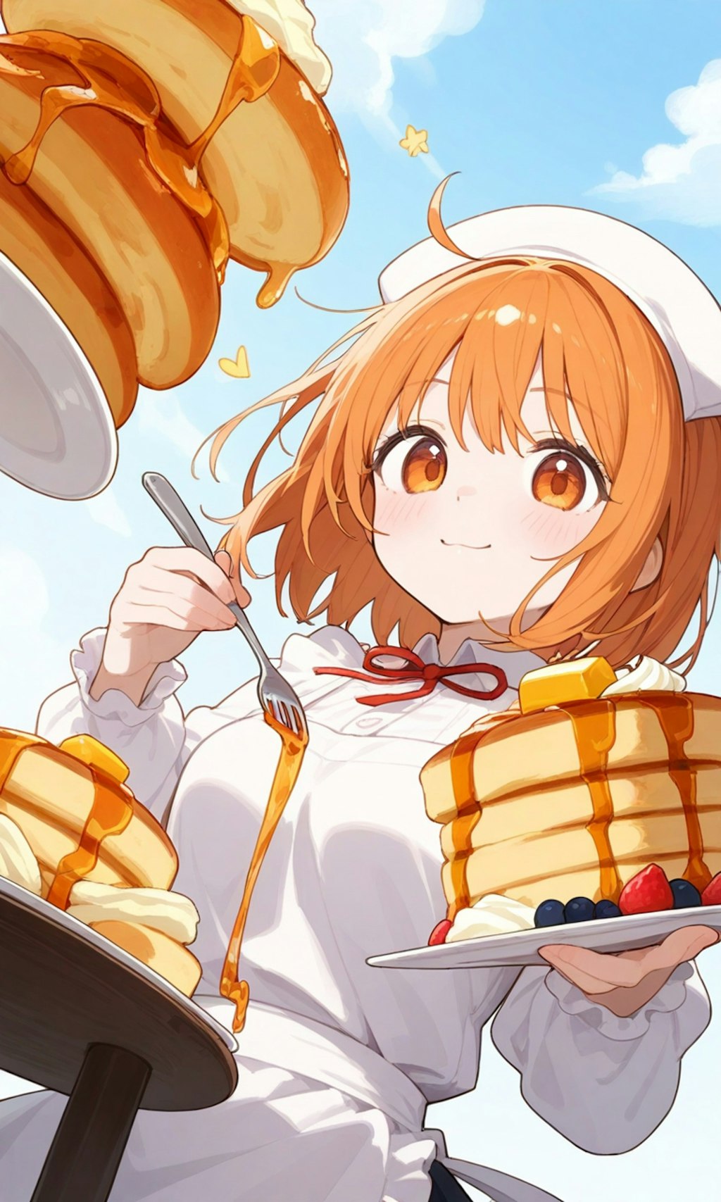 簡単ホットケーキ