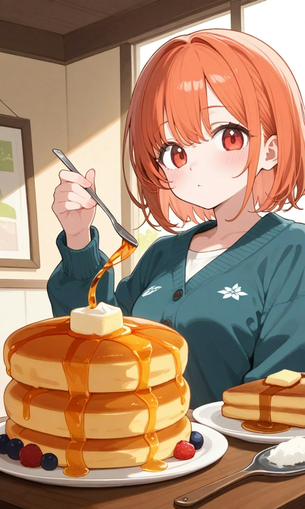 簡単ホットケーキ