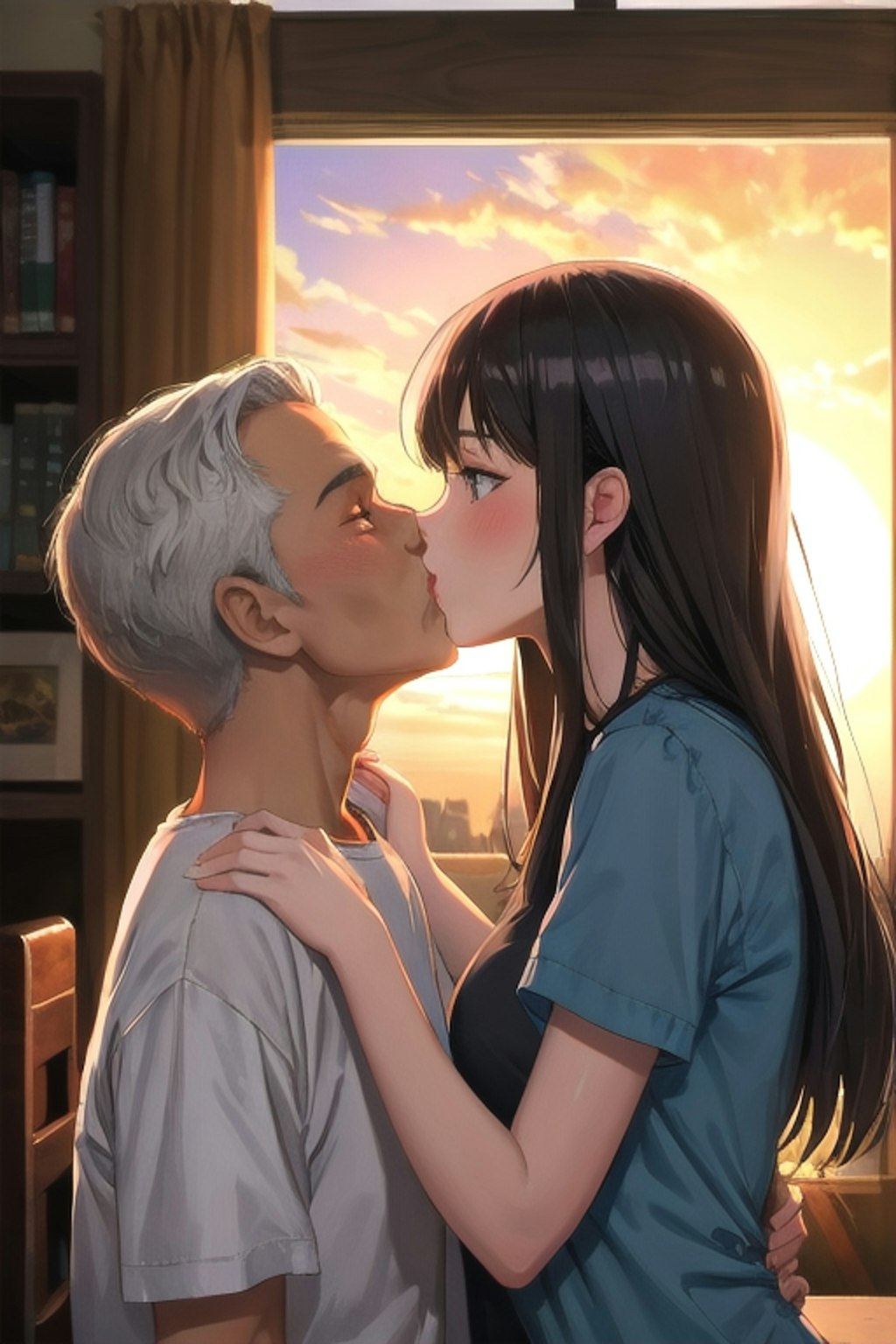 親父頑張る